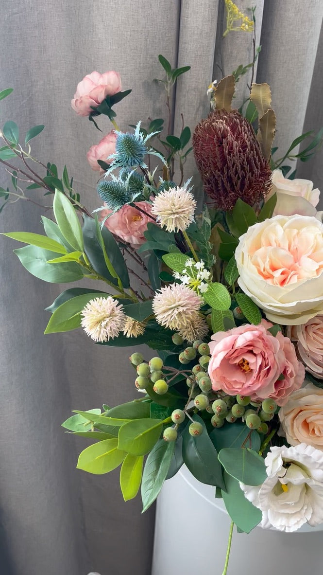 Silk Floral Arrangement - Diane M. Florals
