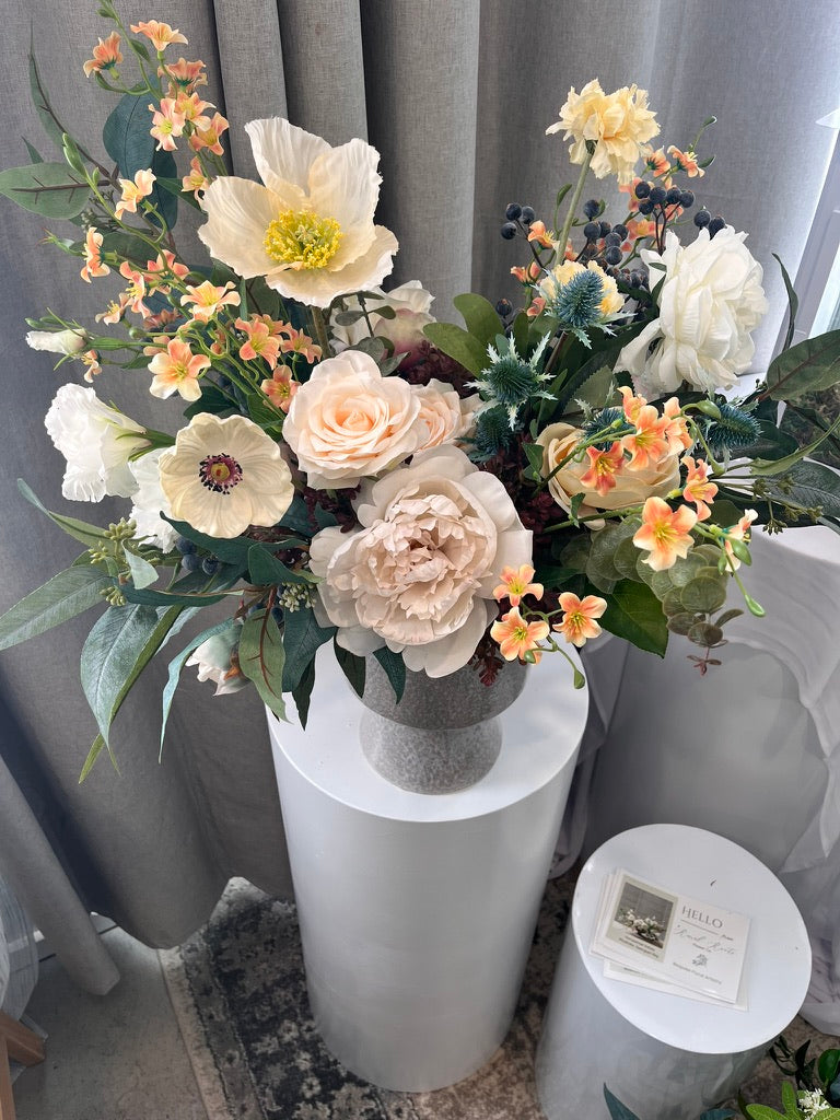 Premium Silk Floral Arrangement - Diane M. Florals
